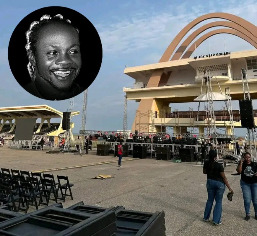 Nation gathers at Black Star Square Tonight to Honour Daddy Lumba