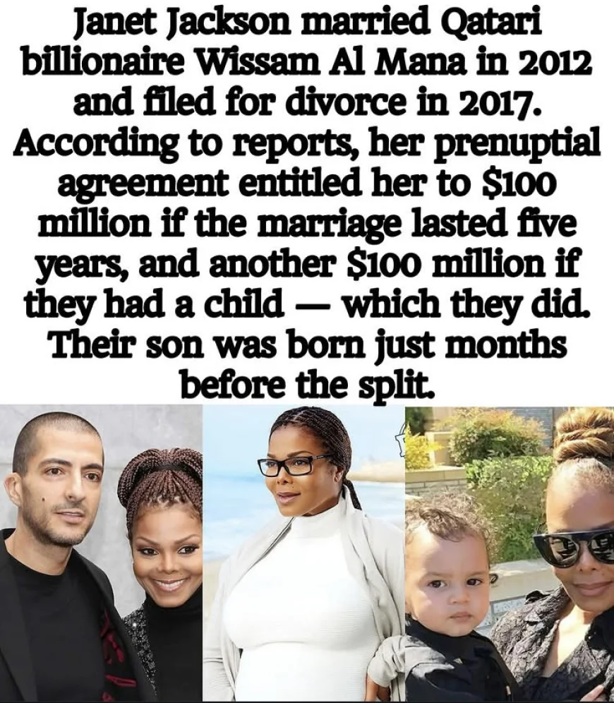 Janet Jackson Reportedly Secured $200M Divorce Settlement from Billionaire Wissam Al Mana