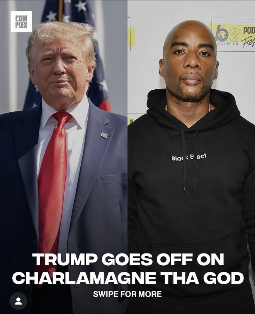 Donald Trump Fires Back at Charlamagne Tha God Over Epstein Remarks