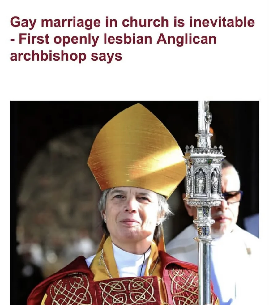UK’s First Openly Gay Archbishop Says Same-Sex Church Marriages Are Inevitable