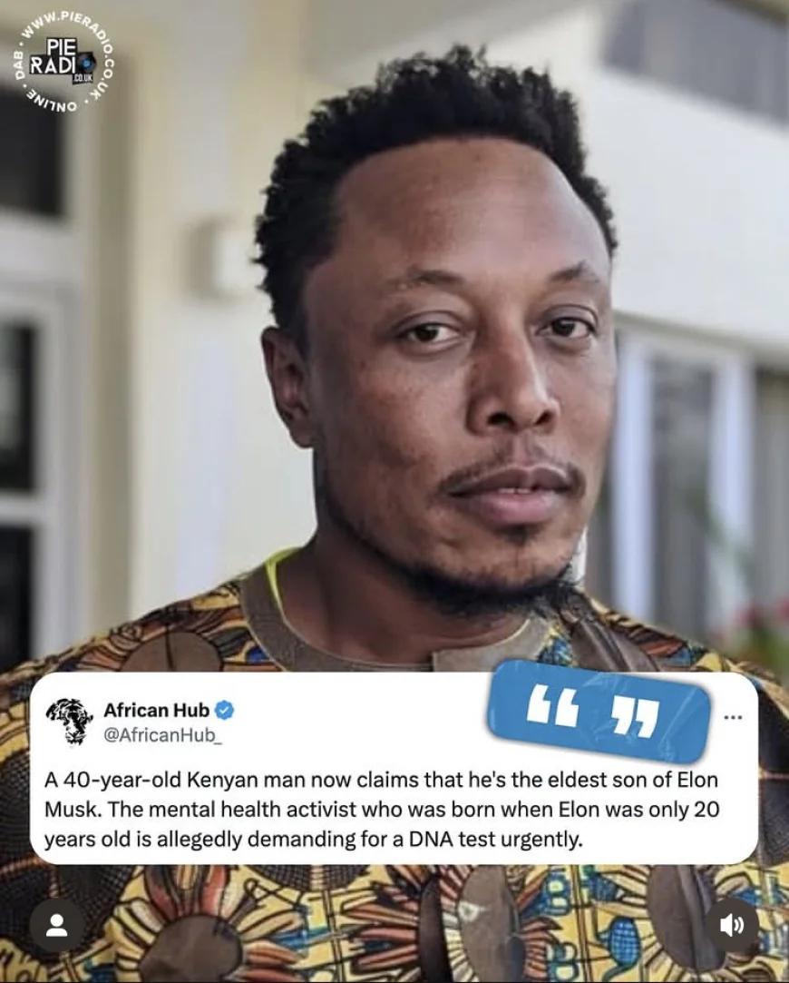 Kenyan Man Goes Viral After Claiming to Be Elon Musk’s Son