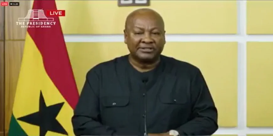 President Mahama Delivers Heartfelt Tribute to Helicopter Crash Victims