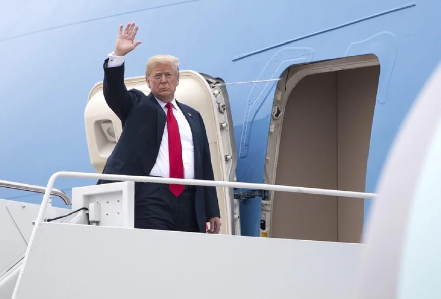 US President Trump Heads to Alaska for Summit with Russian President Putin
