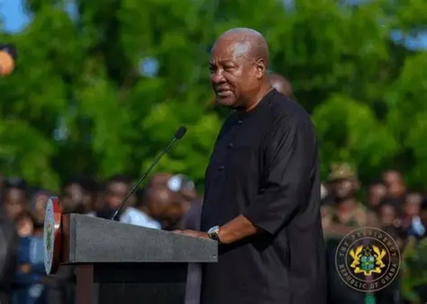 President Mahama Launches Children’s Support Fund for Helicopter Crash Victims