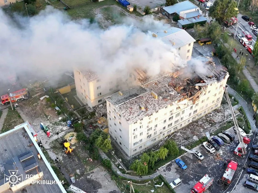 Kharkiv Attack: Russian Strikes Leave Three Dead, Dozens Injured in Ukraine