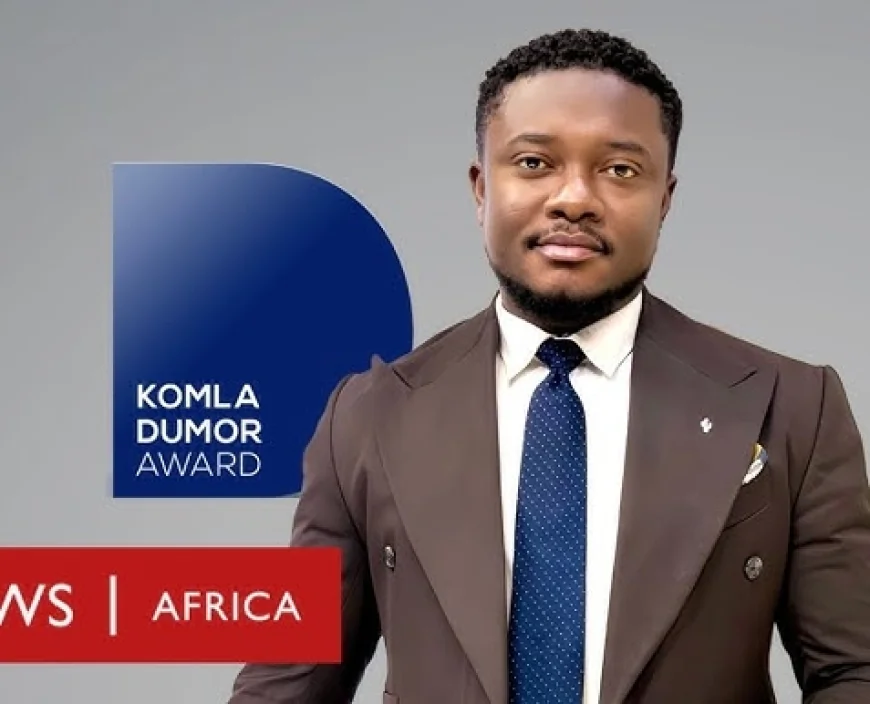 Godwin Asediba clinches Komla Dumor Award, beating 120 applicants
