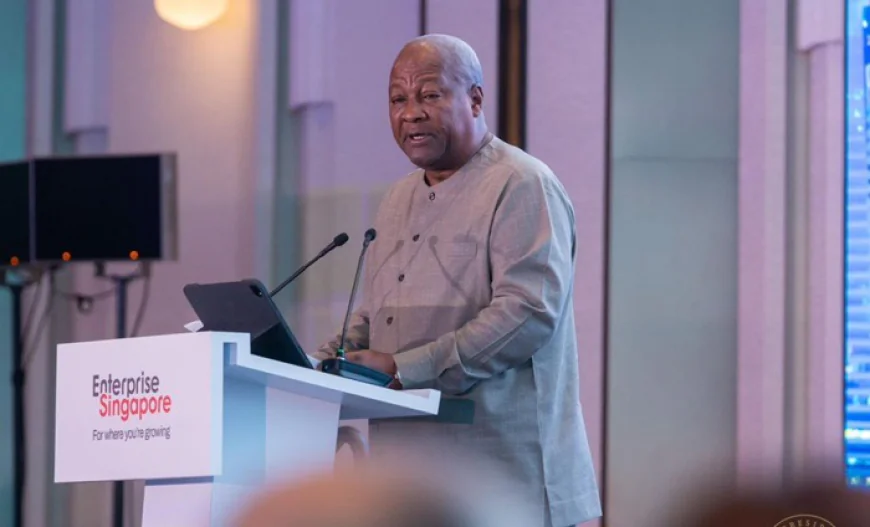 President Mahama Launches Ghana–Singapore Deal Team to Unlock $100M Investment Pipeline
