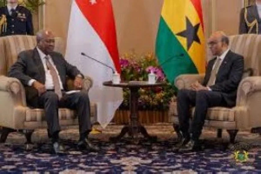 President Mahama Launches Ghana–Singapore Deal Team to Unlock $100M Investment Pipeline