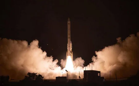 Israel Launches New Spy Satellite "Ofek 19".