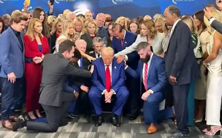 Trump launches ‘America Prays’ to unite faith & patriotism
