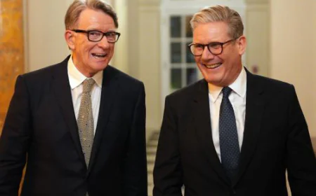 Peter Mandelson Sacked as UK Envoy to Washington Amid Epstein Scandal