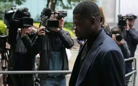 Partey’s trial set for Nov 2026 as he denies rape charges