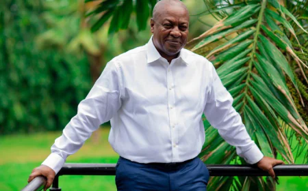Viral Childhood Photos of John Mahama in School Uniform Melts Hearts Online