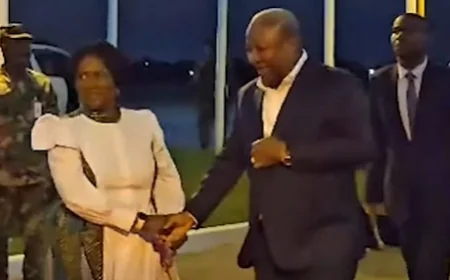 Mahama returns home after UN General Assembly