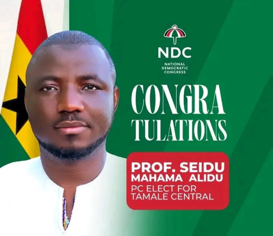Prof. Alidu Seidu wins NDC Tamale Central primaries by landslide
