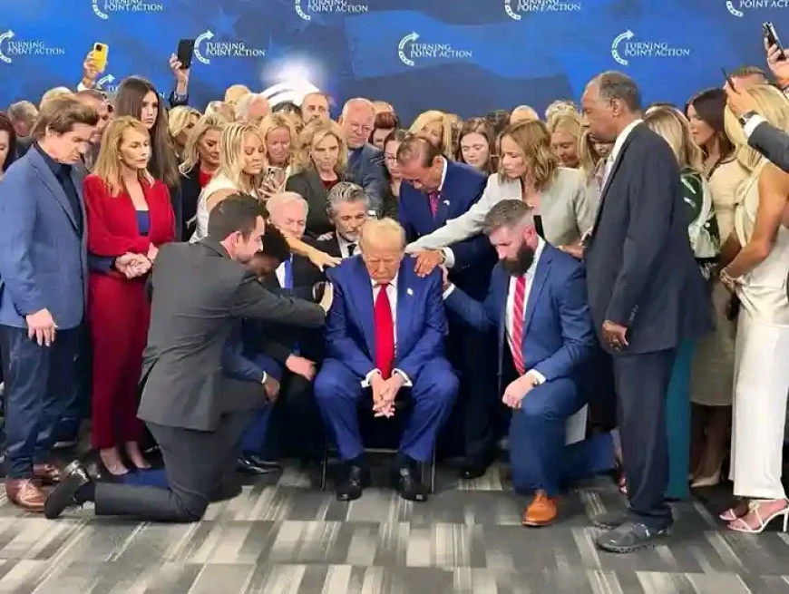Trump launches ‘America Prays’ to unite faith & patriotism