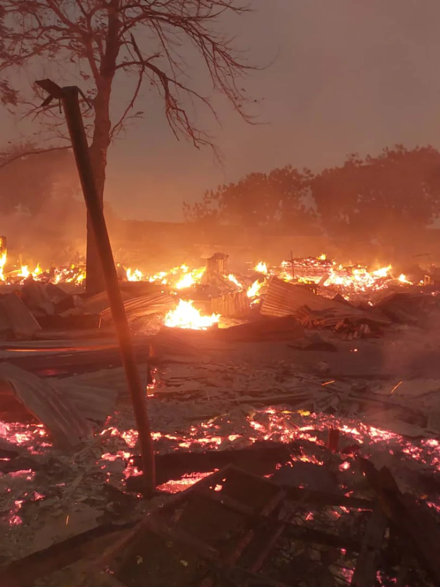 Fire outbreak