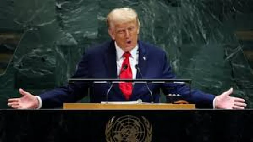 “The World Burns While You Debate”: Trump Rebukes UN in Blistering Address