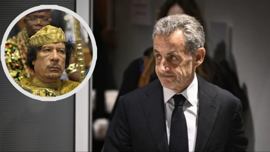 Sarkozy jailed over secret dealings with Gaddafi
