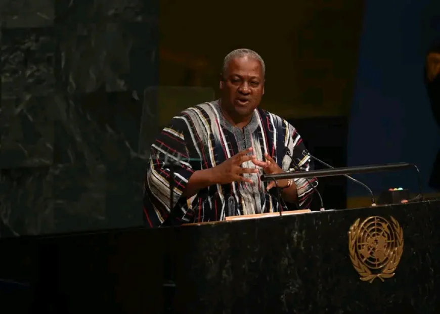 Mahama denounce outdated UN system, calls for veto reform