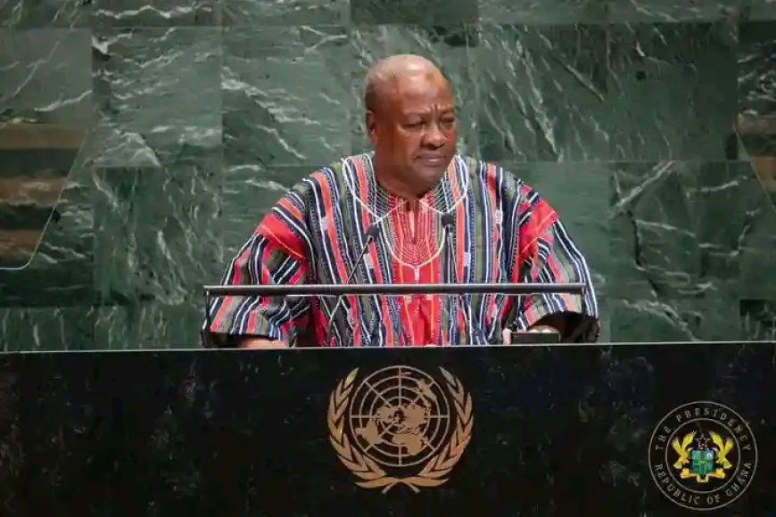 Mahama calls for global action to protect children at UN Prayer Service