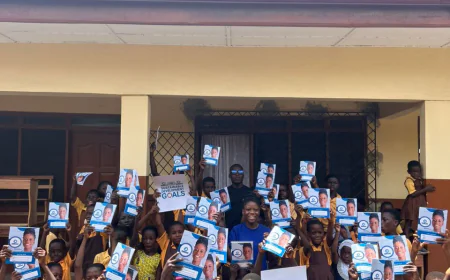 iDREAM Aid 2 Learn Initiative: Empowering Young Minds in Ankwa Dobro