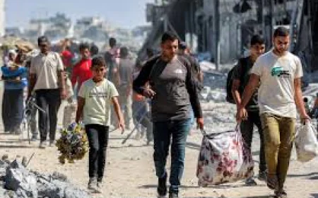 ‘We Can Finally Breathe’: Gazans Journey Back Home After Ceasefire Begins