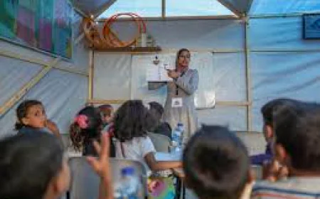 From Shelters to Schoolwalls -  Gaza Children Resume Classes