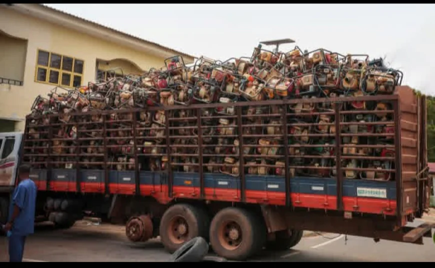 Seized Water Pumps From Galamseyers To Be Used For Irrigation