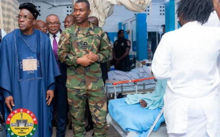 Parliament Donates GH¢100,000 to Support Victims of El-Wak Stampede