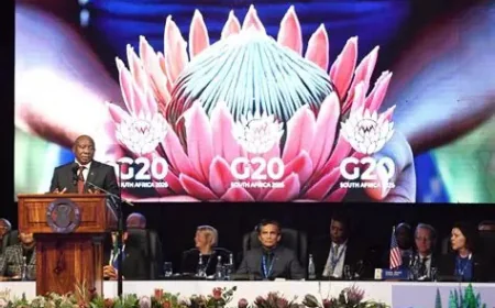 Africa Set to Host G20 Summit for the First Time This November