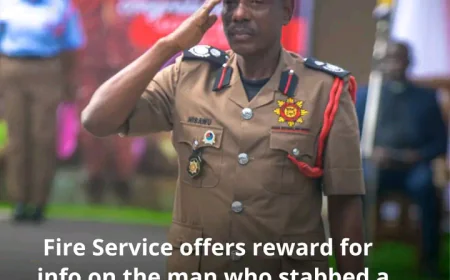 Ghana National Fire Service Offers Reward For Information On Attacker Of Firefighter