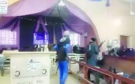 Live Stream Turns to Horror as Gunmen Open Fire in Nigerian Church Amid Service
