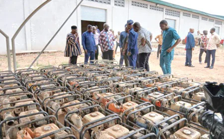 All 900 Seized Galamsey Pumps to Be Distributed to Farmers by Friday - Agric Minister