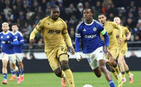 Crystal Palace slumps with 2 : 1  in the Europa Conference League