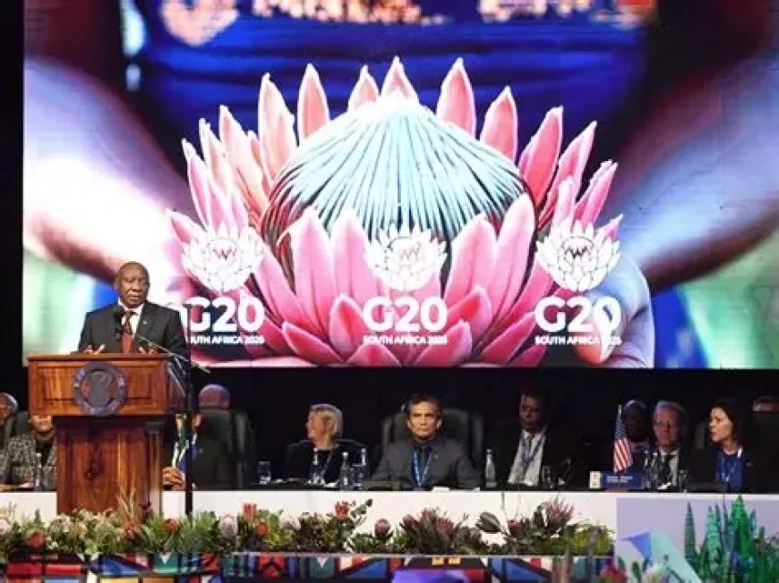 Africa Set to Host G20 Summit for the First Time This November