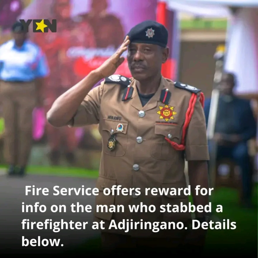 Ghana National Fire Service Offers Reward For Information On Attacker Of Firefighter
