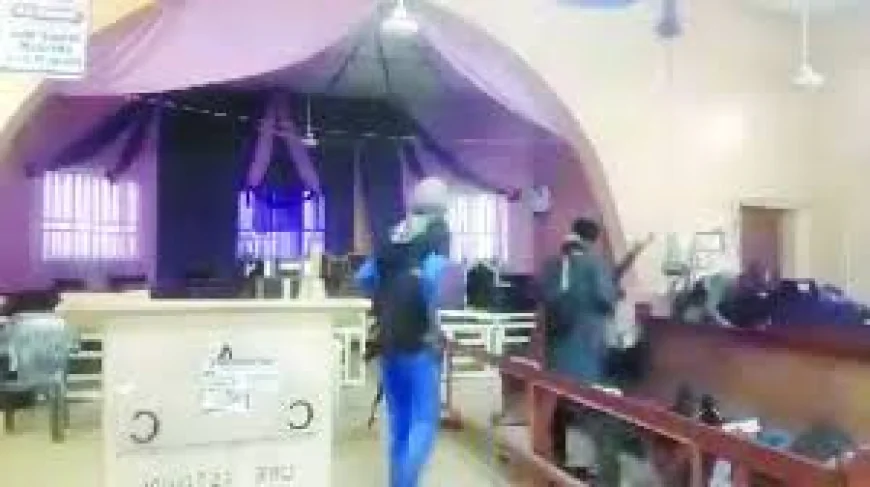 Live Stream Turns to Horror as Gunmen Open Fire in Nigerian Church Amid Service