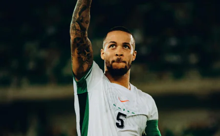 WILLIAM TROOST EKONG WAVE GOOD BYE TO INTERNATIONAL FOOTBALL