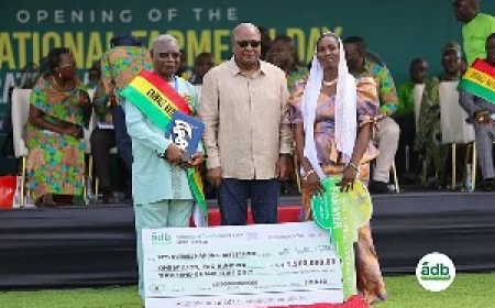 2025 Farmers' Day Celebration: 82-Year-Old Abraham Kwaku Adusei Crowned 2025 National Best Farmer