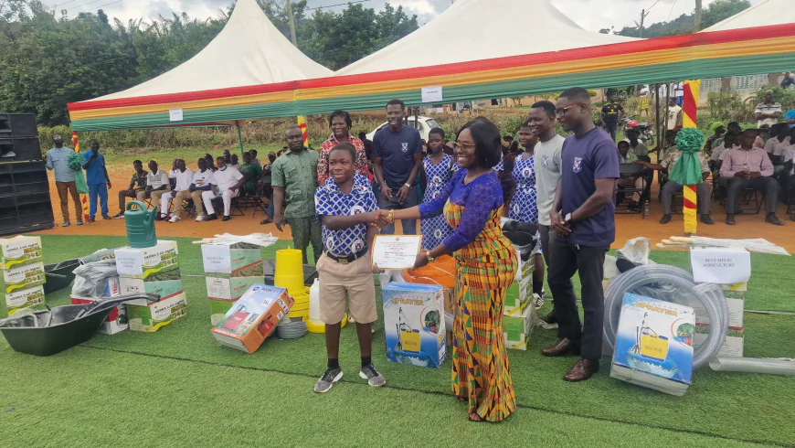 OKANTA PRESBY BASIC SCHOOL CROWNED AS THE BEST SCHOOL IN AGRICULTURE IN ABUAKWA SOUTH MUNICIPAL