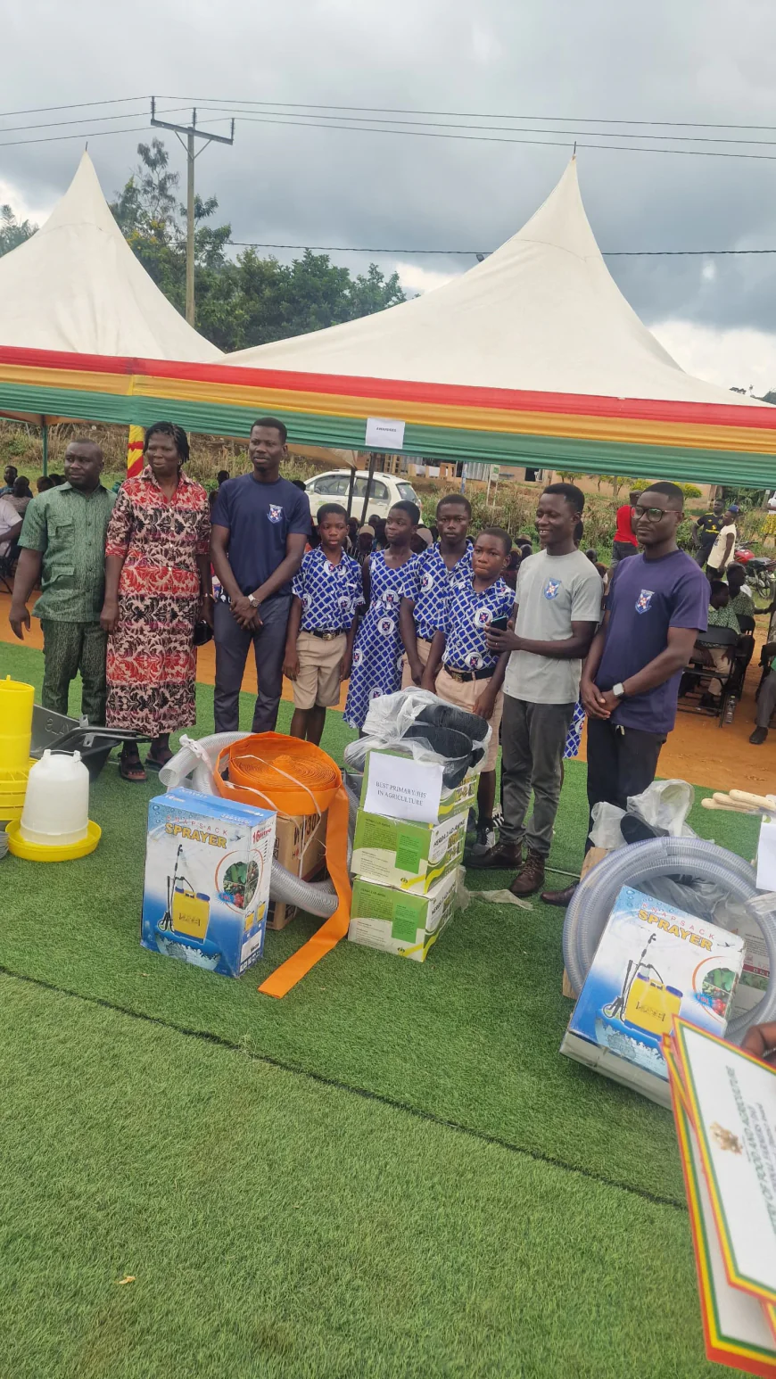 OKANTA PRESBY BASIC SCHOOL CROWNED AS THE BEST SCHOOL IN AGRICULTURE IN ABUAKWA SOUTH MUNICIPAL