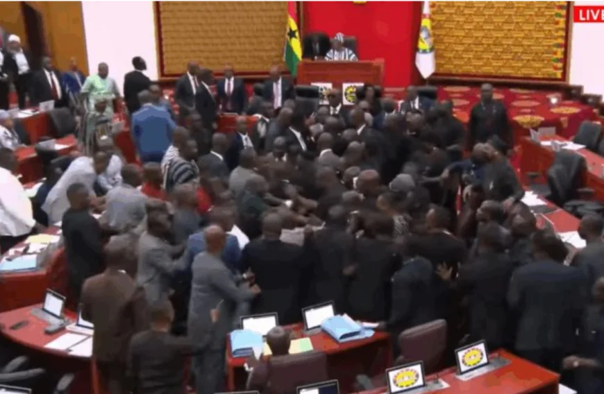 Minority MPs Disrupt Parliamentary Proceedings Over Kpandai Seat Rerun