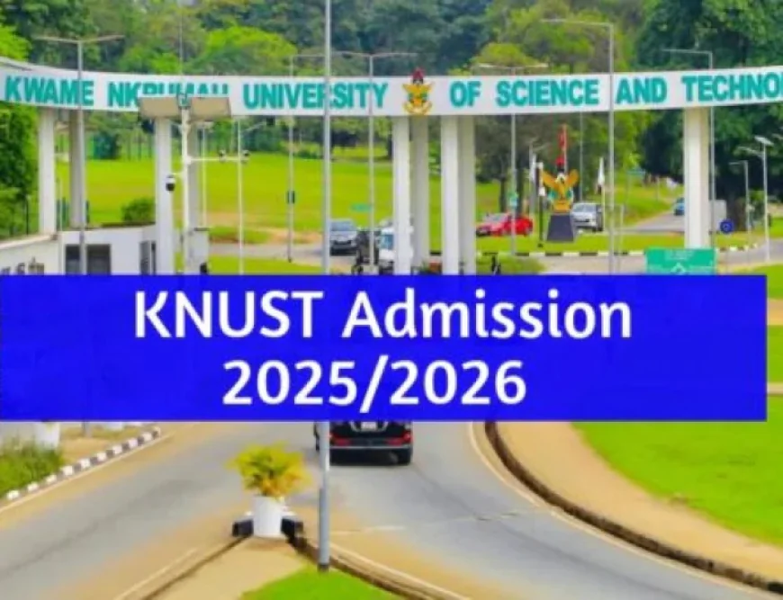 KNUST Releases Undergraduate Admissions for 2025/2026 Academic Year
