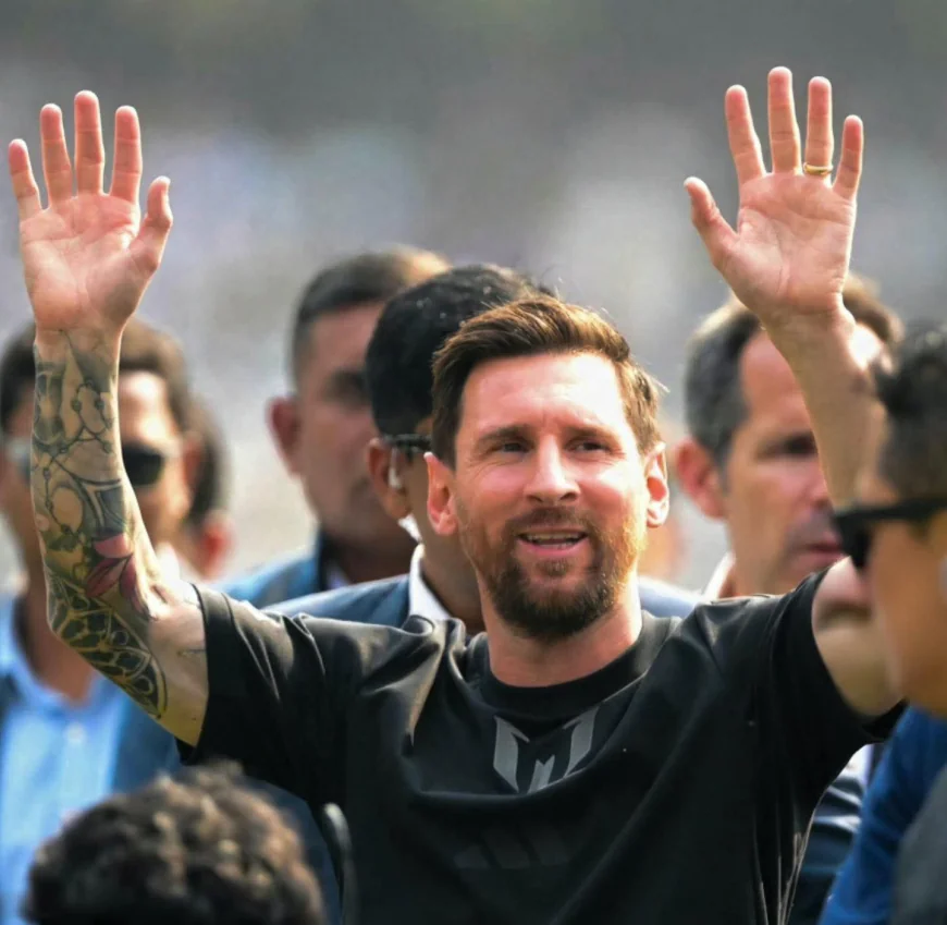 Messi’s India Tour Draws Huge Crowds, Sparks Football Frenzy
