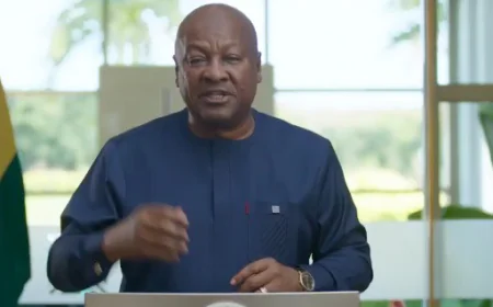 President Mahama’s Pledges Inflation Cuts, Jobs and Zero Corruption Tolerance in 2026 Agenda Reset