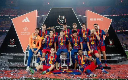 BARCELONA RETAINS THE SPANISH SUPER CUP