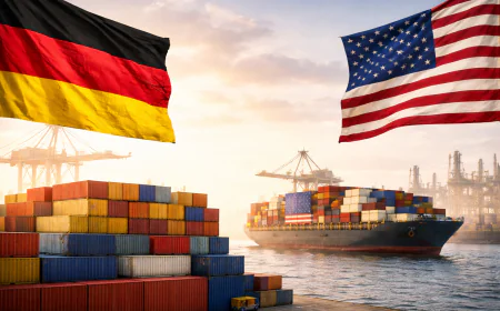 German Exports to U.S. Plunge in 2025 Amid Trump Tariffs