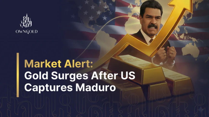Gold Prices Rise After US Captures Venezuela’s Maduro