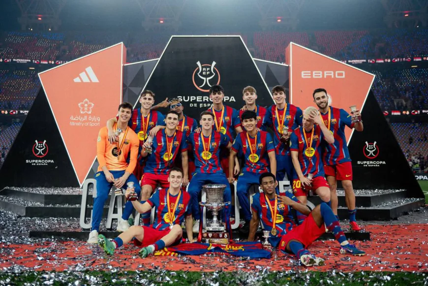 BARCELONA RETAINS THE SPANISH SUPER CUP